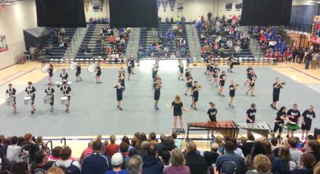 TRHS Indoor Marching Band! - Roosevelt High School