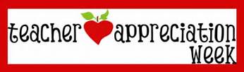 Happy Teacher Appreciation Week to Our Roosevelt Teachers!       May 6 -10