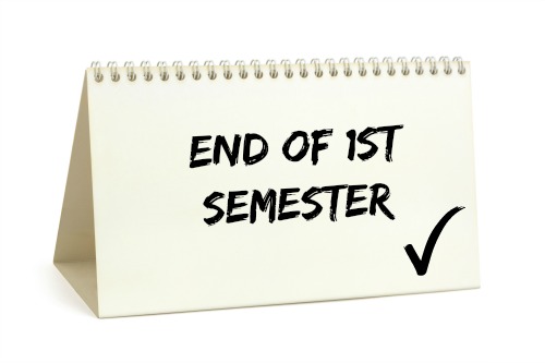 End of 1st Semester is January 15!  All Eligible Work Should be Turned in by December 20th!