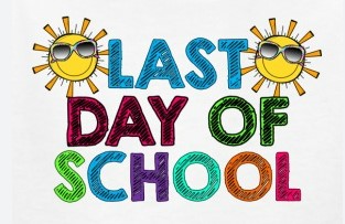 Last Day of School is June 2!