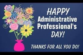 Happy Administrative Assistants’ Day to the ‘Velt’s Hardworking Crew!  April 24th